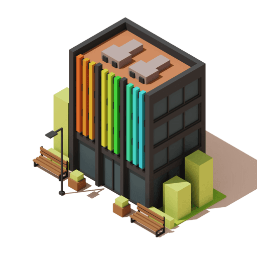 rainbow-building